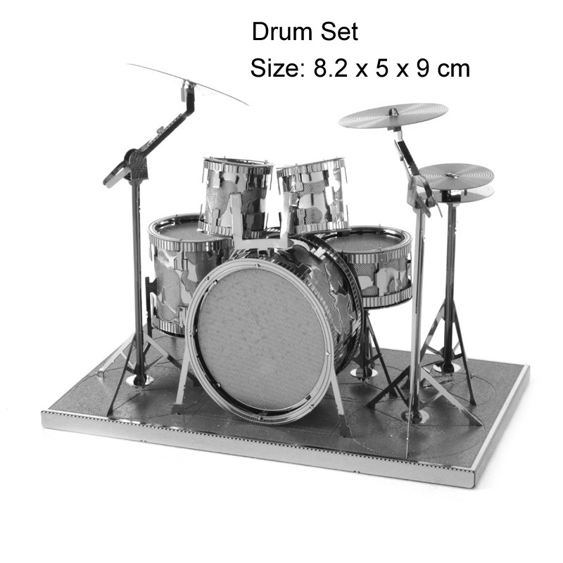 3D Metal Assembly Model World Building Handmade DIY Puzzle Adult Kids Toy Style Gift Fighter Castle Drum Metal Puzzle 3D Metal Assembly Model World Building Handmade DIY Puzzle Adult Kids Toy Style Gift Fighter Castle Drum Metal Puzzle