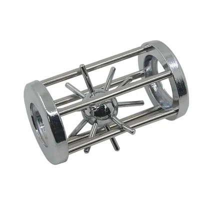 3D Metal Cage Stingers Intelligence Lock Puzzle Solving Toys Adult Children Puzzle Stress Relieving Toys 3D Metal Cage Stingers Intelligence Lock Puzzle Solving Toys Adult Children Puzzle Stress Relieving Toys