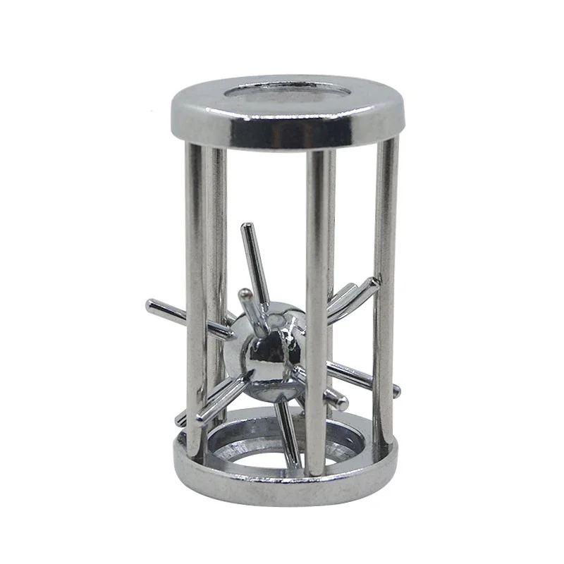3D Metal Cage Stingers Intelligence Lock Puzzle Solving Toys Adult Children Puzzle Stress Relieving Toys 3D Metal Cage Stingers Intelligence Lock Puzzle Solving Toys Adult Children Puzzle Stress Relieving Toys