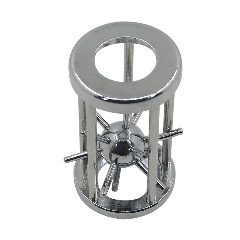 3D Metal Cage Stingers Intelligence Lock Puzzle Solving Toys Adult Children Puzzle Stress Relieving Toys 3D Metal Cage Stingers Intelligence Lock Puzzle Solving Toys Adult Children Puzzle Stress Relieving Toys