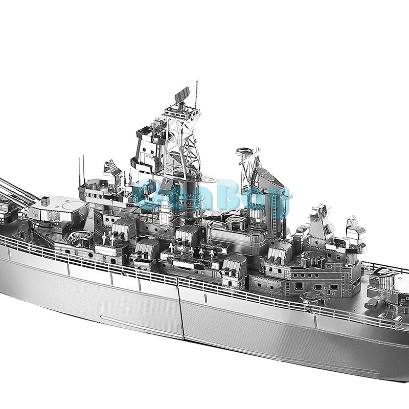 3D Metal Puzzle DIY Battleship Puzzle
