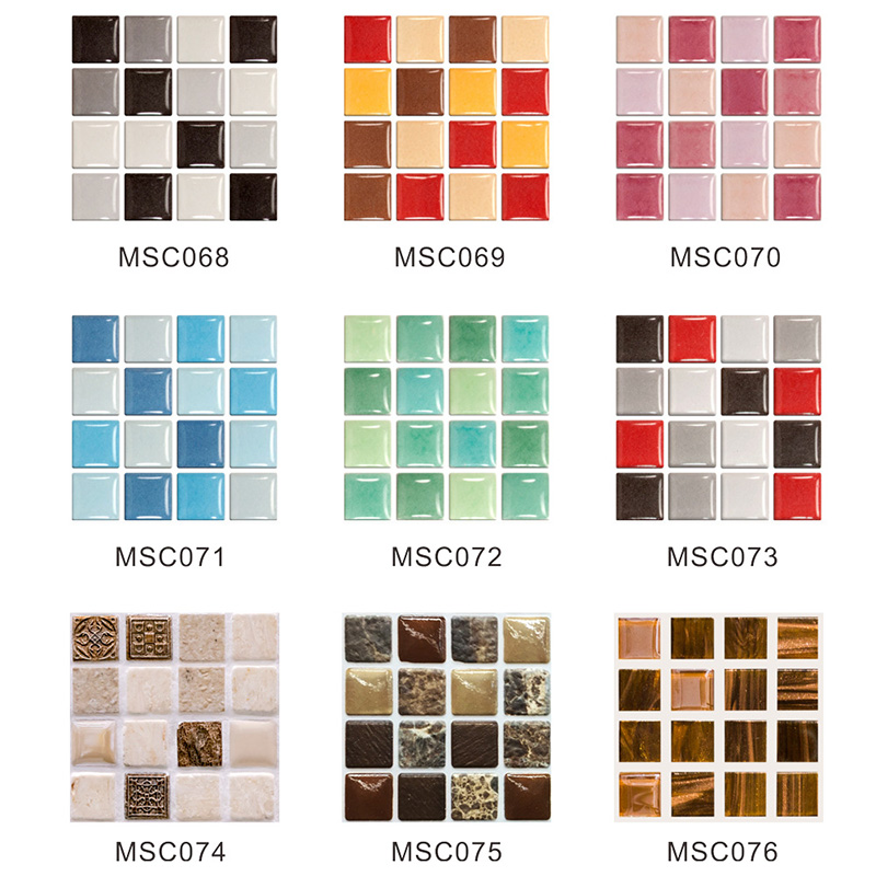 3D Mosaic Self Adhesive Tiles Set (10 Pcs) 3D Mosaic Self Adhesive Tiles Set (10 Pcs)