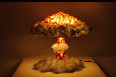 3D Night Light Nuclear Explosion Lamp 3D Night Light Nuclear Explosion Lamp