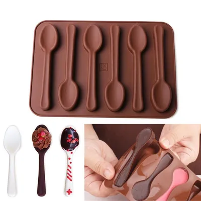 3D Oven Safe Spoon Silicone Mold