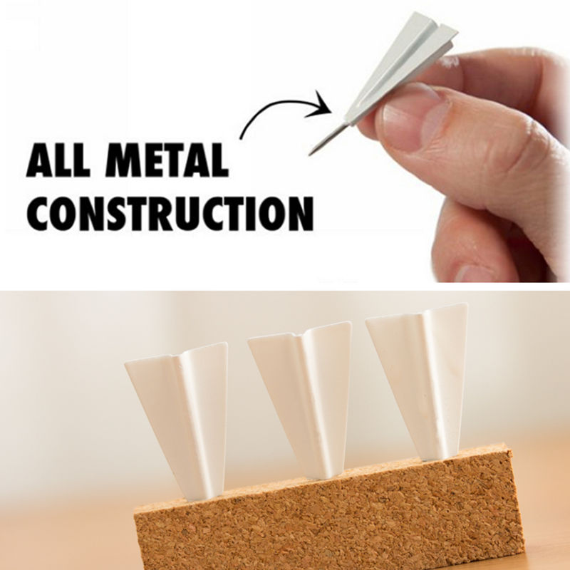 3D Paper Airplane Novelty Push Pins (6 pcs) 3D Paper Airplane Novelty Push Pins (6 pcs)