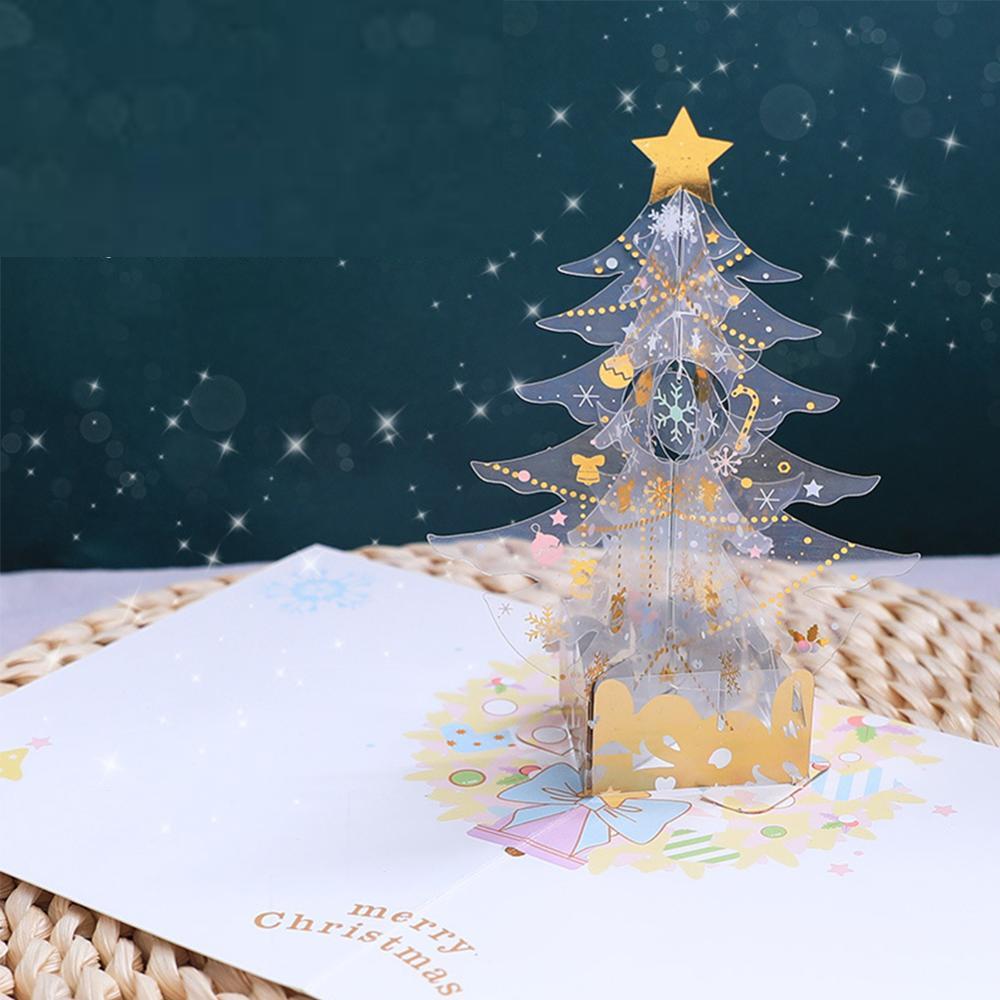 3D Pop Up Christmas Tree Card