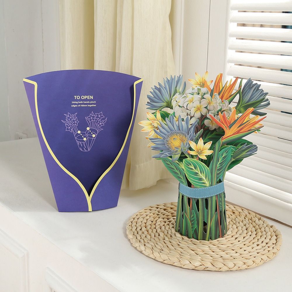 3D Pop Up Flower Bouquet for Occasions 3D Pop Up Flower Bouquet for Occasions