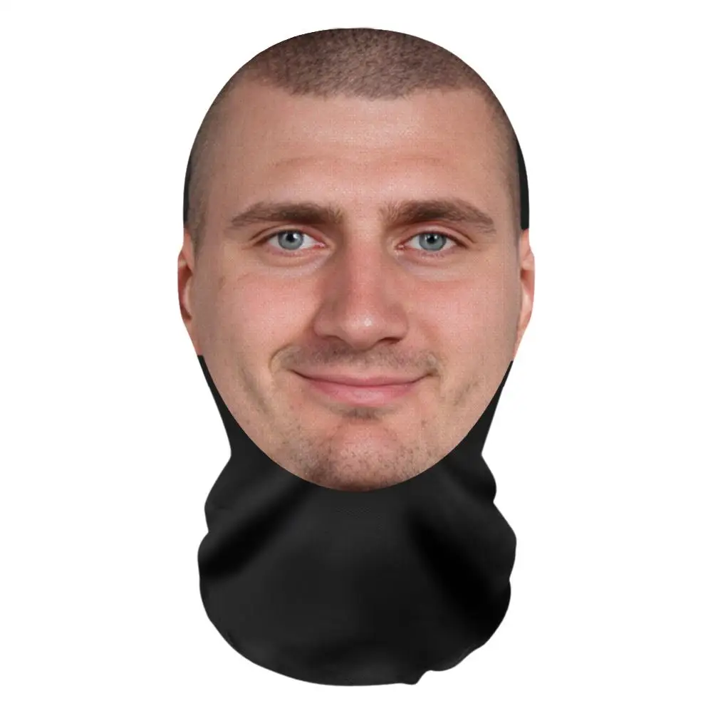 3D Printed Full Face Mask Men And Women Role Play Headdress Hip Hop Fashion Balaclava Headdress Funny Cosplay Props