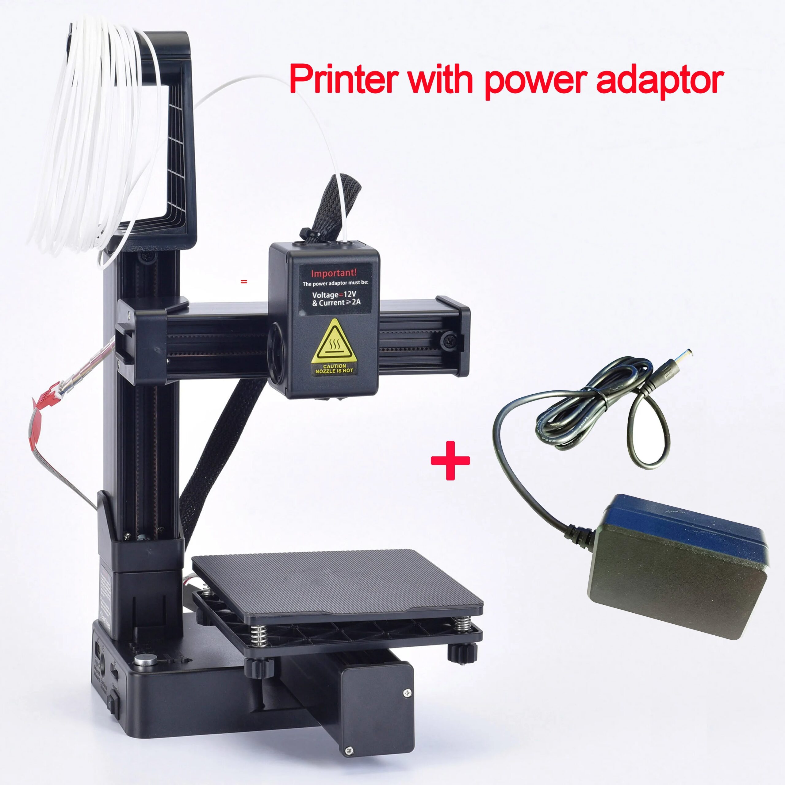3D Printer Entry Level Compatible with PLA TPU 1.75mm Filament include Power Adaptor 3D Printer Entry Level Compatible with PLA TPU 1.75mm Filament include Power Adaptor