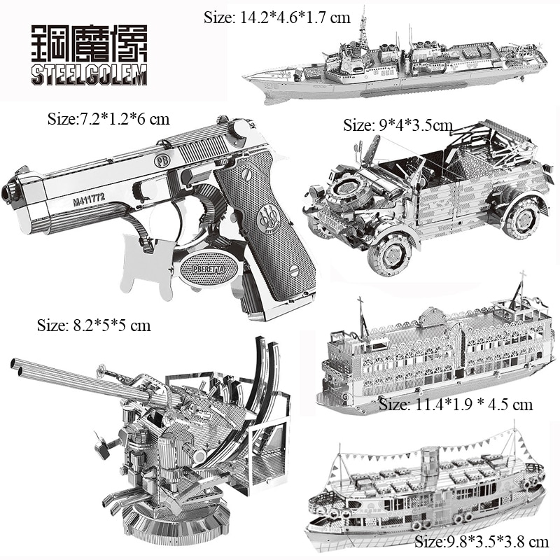 3D Puzzle Metal Model 3D Puzzle Metal Model