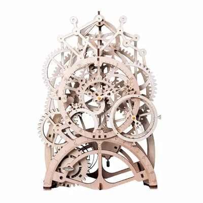 3D Puzzles Wooden Clockwork Model 3D Puzzles Wooden Clockwork Model