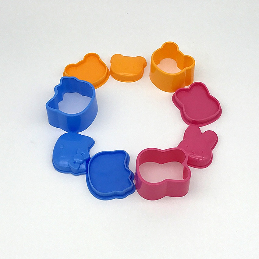 3D Rice Shapers Cartoon Mold (3 pcs) 3D Rice Shapers Cartoon Mold (3 pcs)