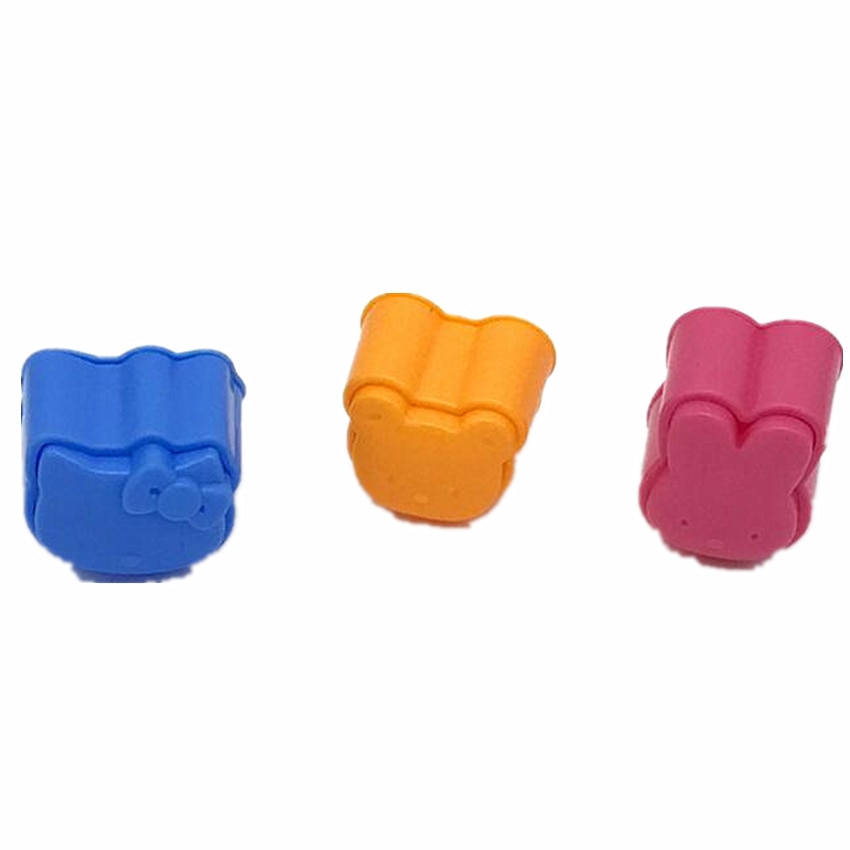 3D Rice Shapers Cartoon Mold (3 pcs) 3D Rice Shapers Cartoon Mold (3 pcs)