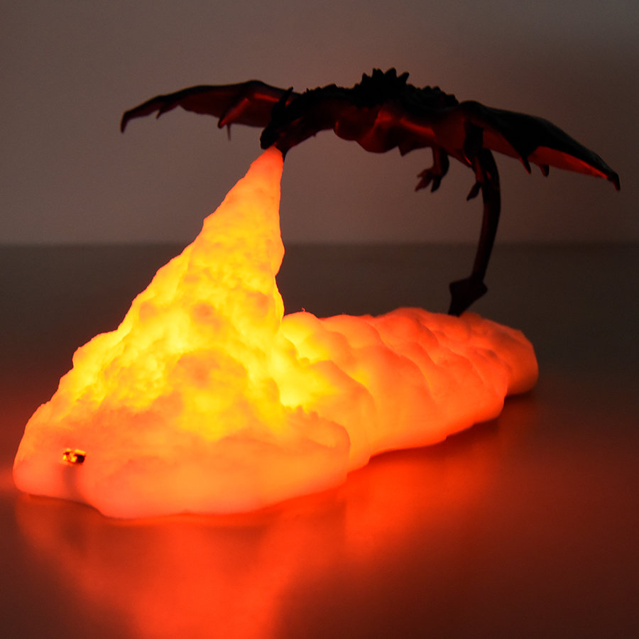 3D Room Decor Print LED Fire Dragon Ice Dragon Lamps Home Desktop Rechargeable Lamp Best Gift For Children Family Home 3D Room Decor Print LED Fire Dragon Ice Dragon Lamps Home Desktop Rechargeable Lamp Best Gift For Children Family Home