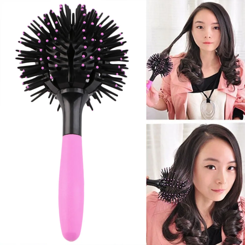 3D Round Hair Brushes Comb Salon Make Up 360 Degree Ball Styling Tools Magic Detangling Hairbrush Heat Resistant Hair 3D Round Hair Brushes Comb Salon Make Up 360 Degree Ball Styling Tools Magic Detangling Hairbrush Heat Resistant Hair