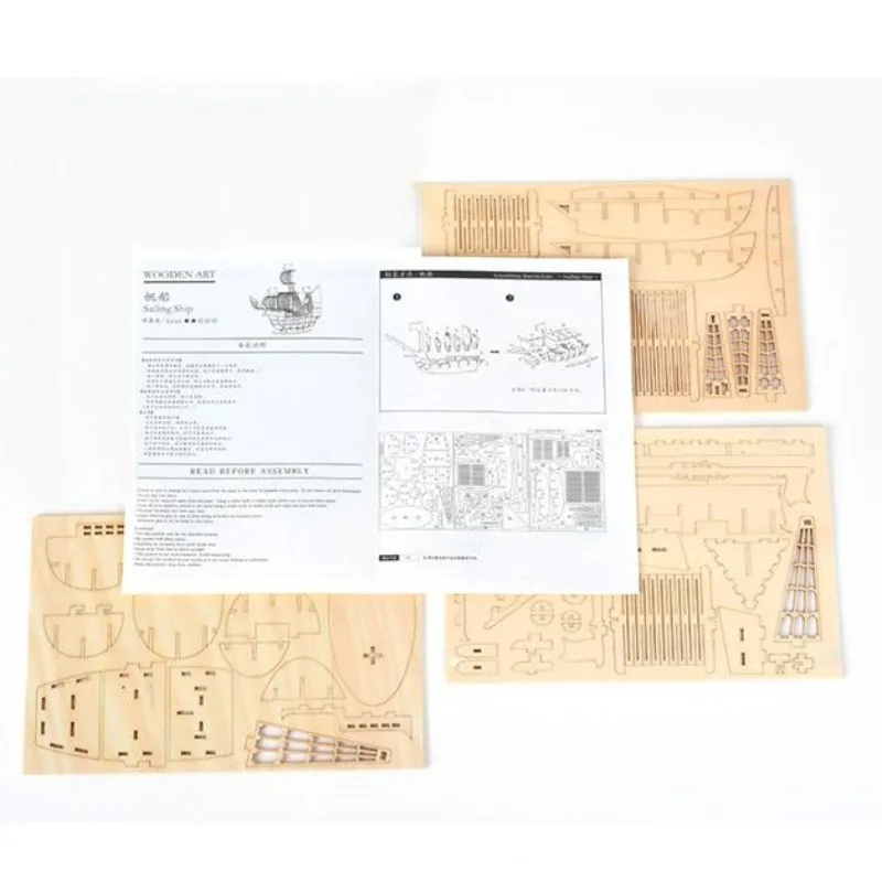 3D Sailboat Wooden Puzzle Assembly Model Puzzle DIY Wooden Crafts 3D Puzzle Toys Gifts 3D Sailboat Wooden Puzzle Assembly Model Puzzle DIY Wooden Crafts 3D Puzzle Toys Gifts