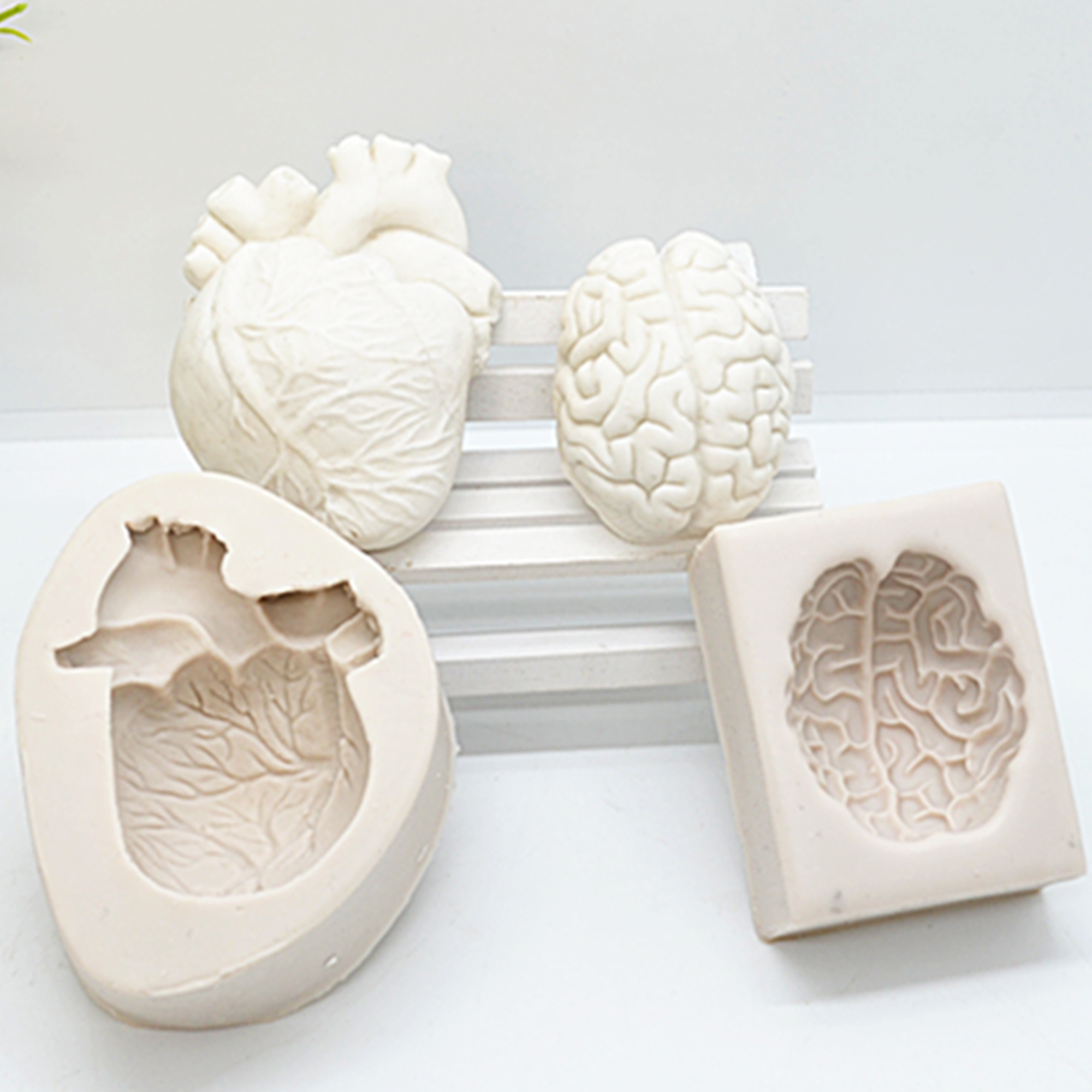 3D Silicone Brain Chocolate Mold 3D Silicone Brain Chocolate Mold