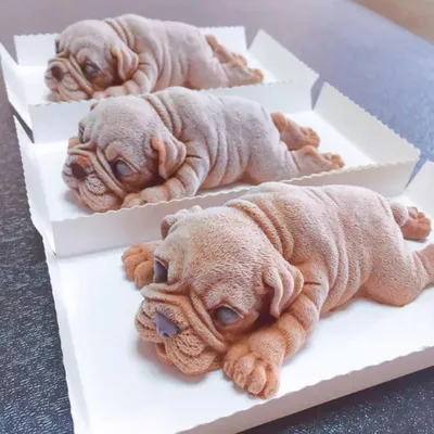 3D Silicone Dog Mold