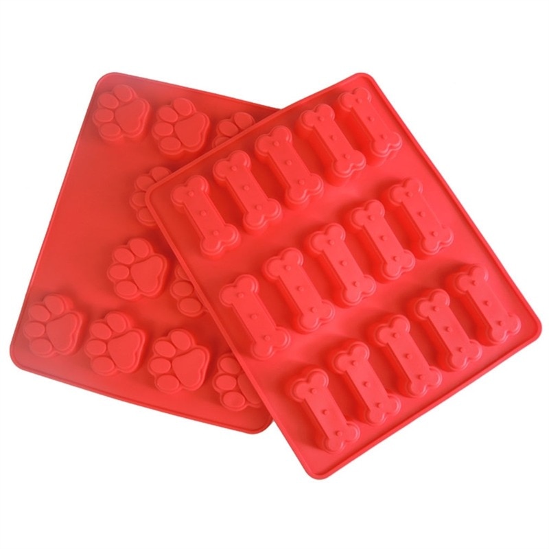 3D Silicone Dog Treat Mold Tray 3D Silicone Dog Treat Mold Tray