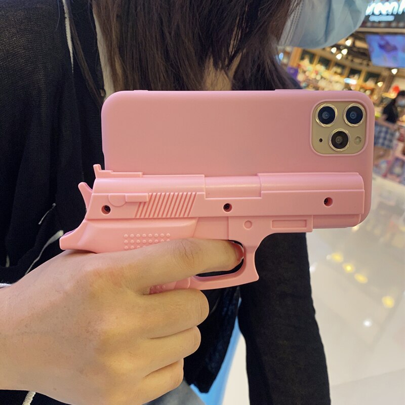 3D Silicone Gun iPhone Case 3D Silicone Gun iPhone Case