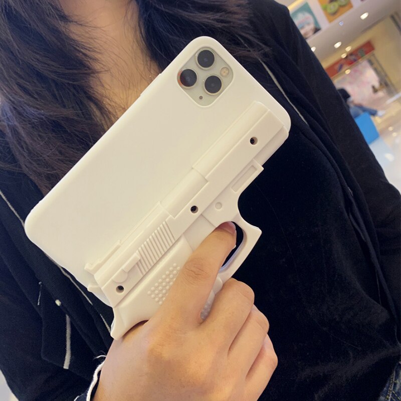3D Silicone Gun iPhone Case 3D Silicone Gun iPhone Case