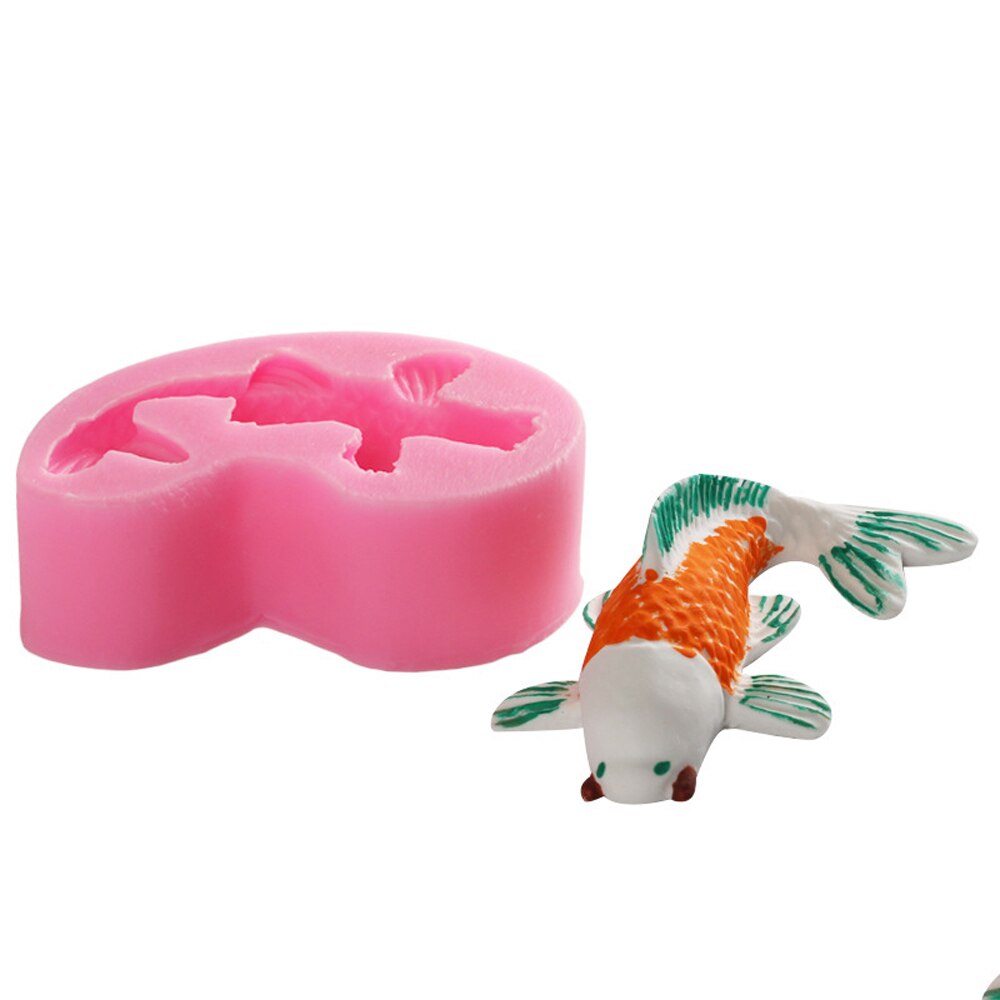 3D Silicone Koi Fish Mold 3D Silicone Koi Fish Mold