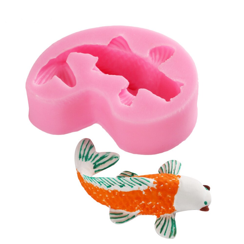 3D Silicone Koi Fish Mold 3D Silicone Koi Fish Mold