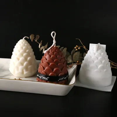 3D Silicone Pine Cone Mold
