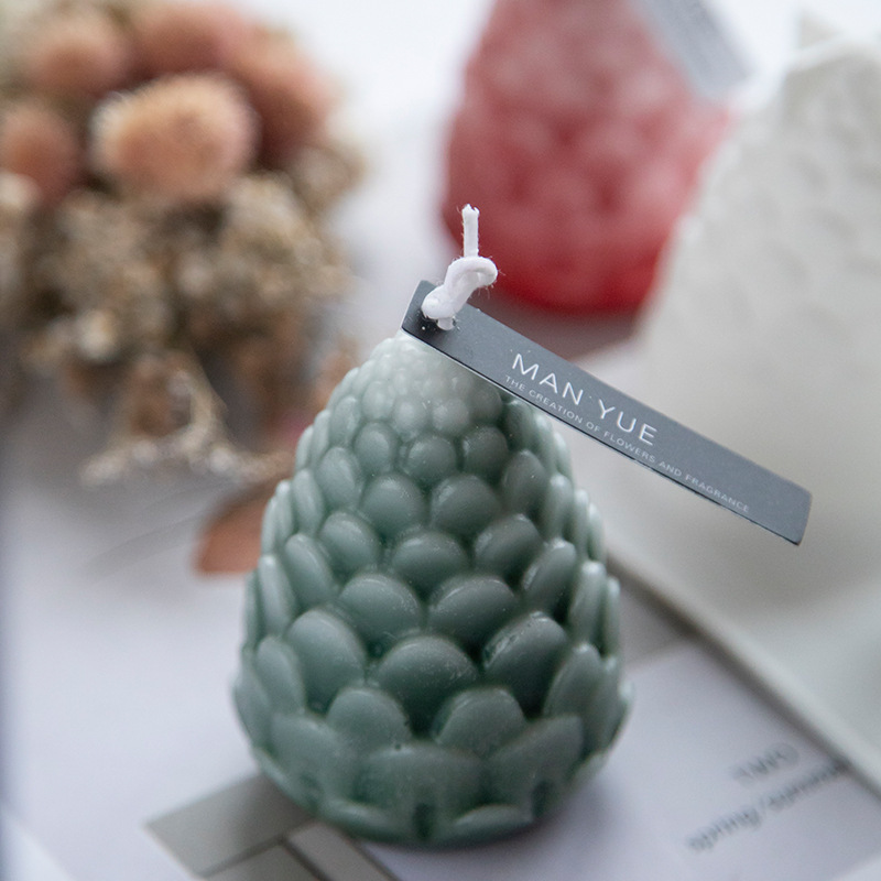 3D Silicone Pinecone Candle Mold 3D Silicone Pinecone Candle Mold
