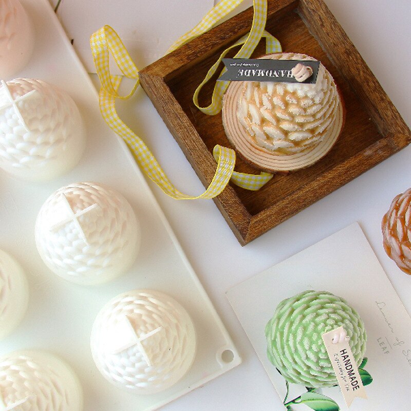 3D Silicone Pinecone Candle Mold 3D Silicone Pinecone Candle Mold