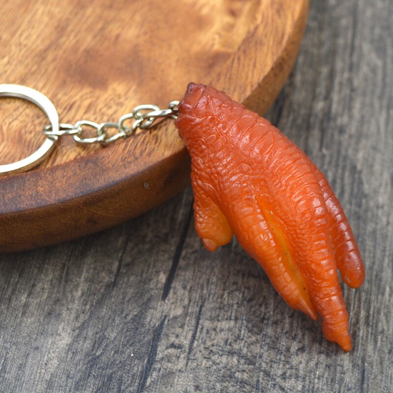 3D Simulation Food Keychain