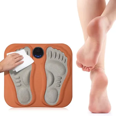 3D Smart Foot Massage Pad Feet Massager 6 Modes 15 LevelsImprove Blood Circulation Relax Muscles Slim Legs Rechargeable