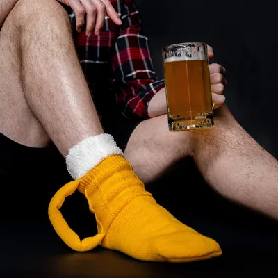 3D Soft Knitted Beer Mug Socks 3D Soft Knitted Beer Mug Socks