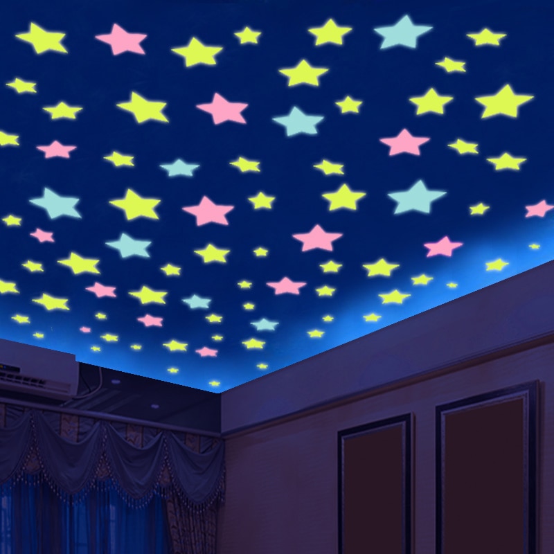 3D Star Glow Stickers (50 Pcs) 3D Star Glow Stickers (50 Pcs)