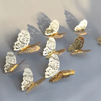 3D Wall Stickers Butterfly Design