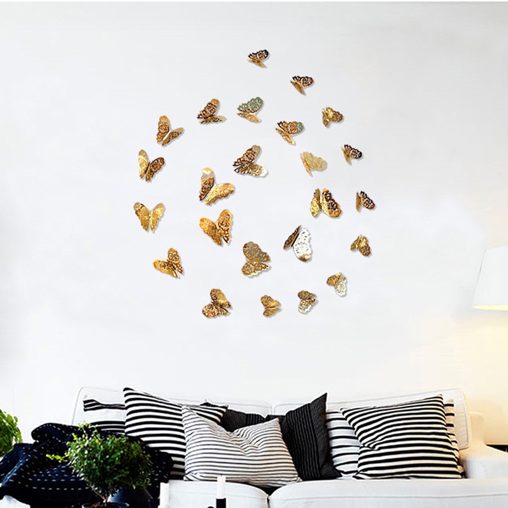 3D Wall Stickers Butterfly Design