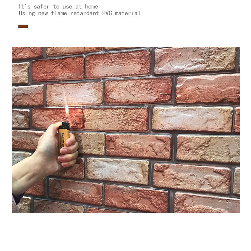 3D Wall Stickers Self Adhesive Wallpaper Brick Pattern Creative 3D Peel And Stick Heatproof Vinyl Waterproof Wallpaper 3D Wall Stickers Self Adhesive Wallpaper Brick Pattern Creative 3D Peel And Stick Heatproof Vinyl Waterproof Wallpaper