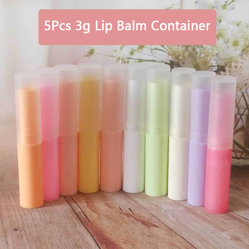3g Empty Lipstick Tubes (5pcs) 3g Empty Lipstick Tubes (5pcs)
