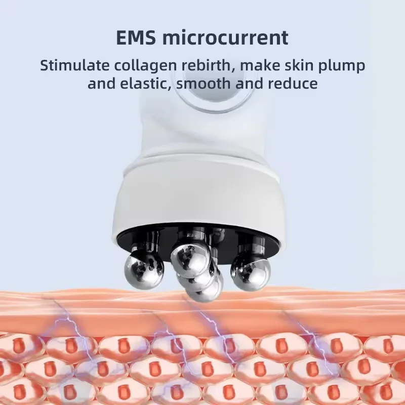 3in1 RF Heating EMS Facial 360° Roller Massager for FIne Lines Lifting Skin Rejuvenation Skin Firm Microcurrent Beauty 3in1 RF Heating EMS Facial 360° Roller Massager for FIne Lines Lifting Skin Rejuvenation Skin Firm Microcurrent Beauty