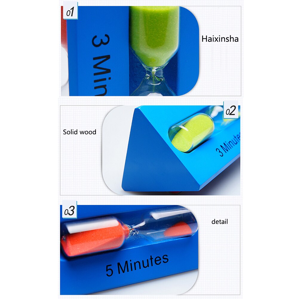 3in1 Sand Time Clock (3,5,7 Mins)