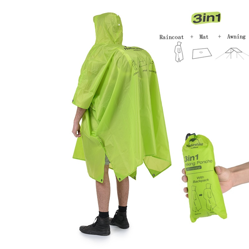 3in1 Waterproof Poncho Rain Gear 3in1 Waterproof Poncho Rain Gear