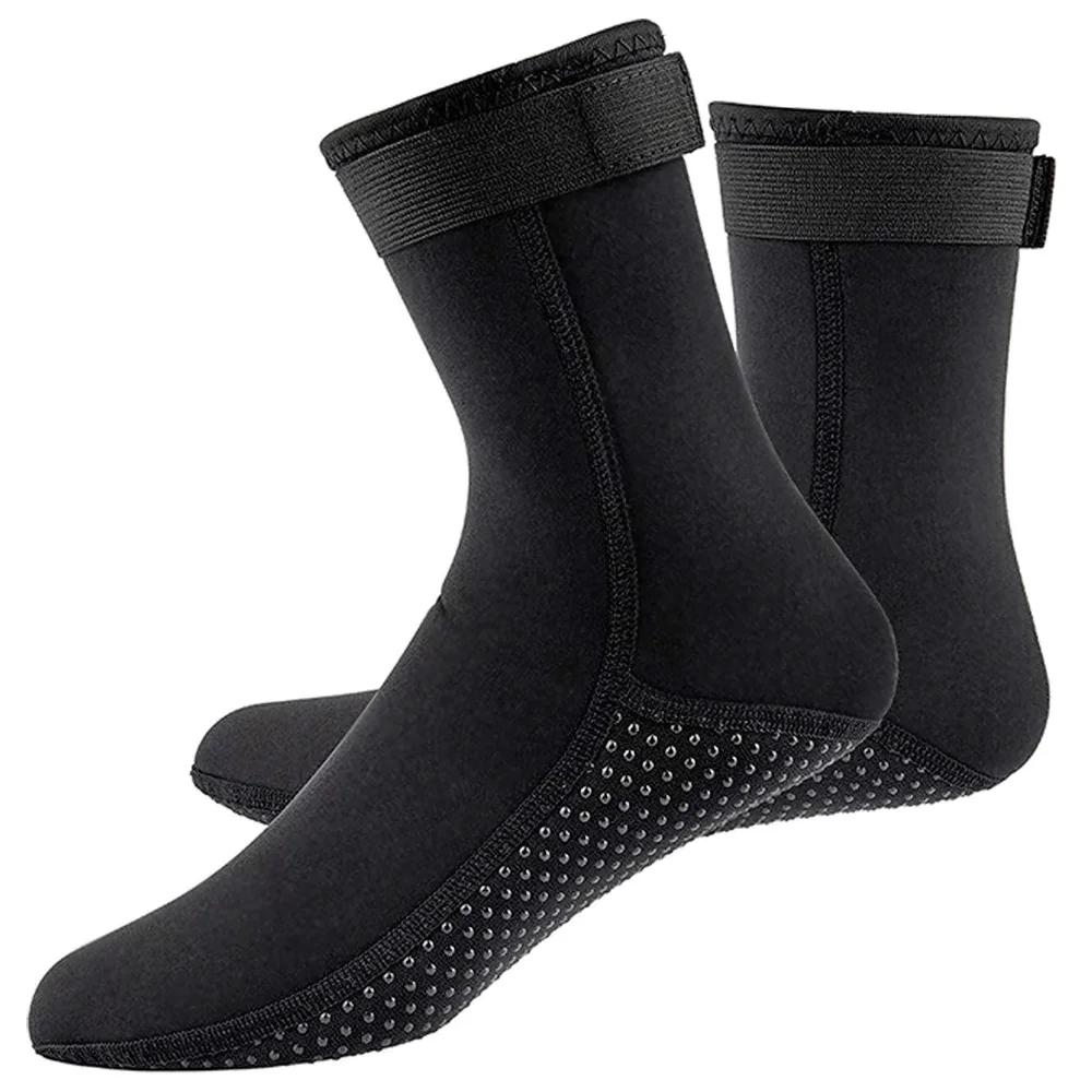 3mm Neoprene Diving Socks Wetsuit Shoes Non-slip Adult Warm Patchwork Elasticity Diving Surfing Boots for Swimming