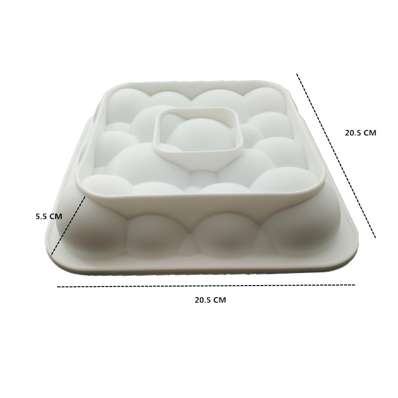 3pcs 3D Baking Molds Silicone Shapers 3pcs 3D Baking Molds Silicone Shapers
