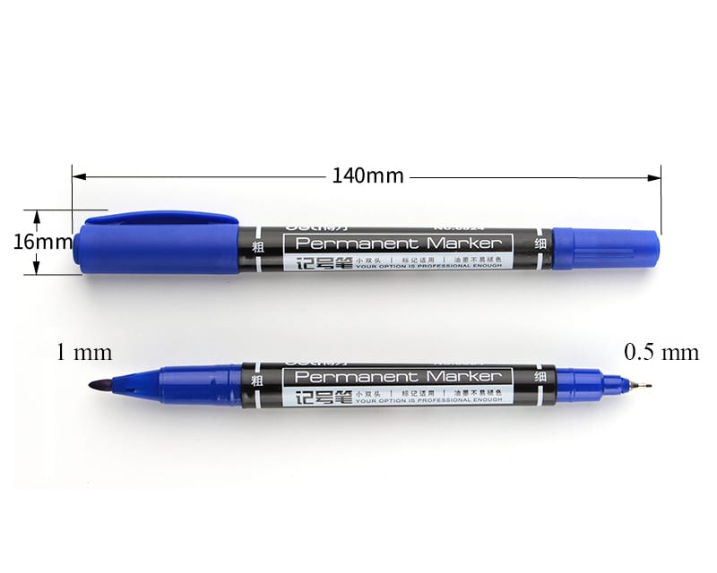 3pcs Permanent Marker Pen 3pcs Permanent Marker Pen