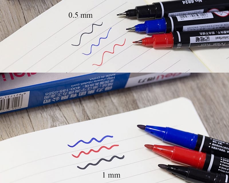 3pcs Permanent Marker Pen 3pcs Permanent Marker Pen
