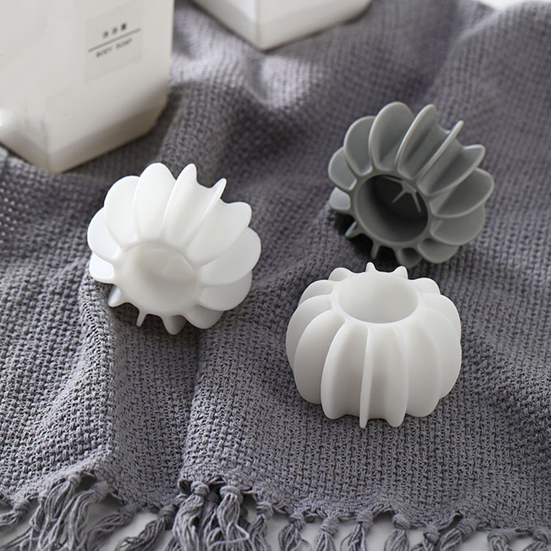 3pcs Silicone Magic Laundry Ball Reusable Clothes Hair Cleaning Tool Pet Hair Remover Washing Machine Cat Hair Catcher