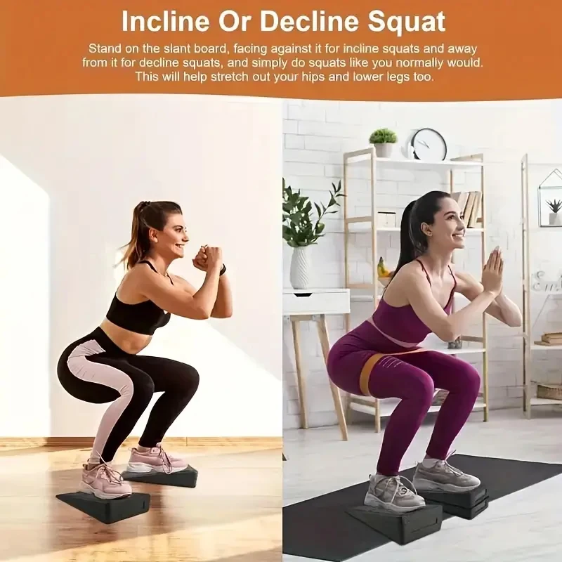 3pcs Yoga Wedge Stretch Slant Boards Adjustable Bricks Squat Wedge Blocks For Exercise Gym Fitness Yoga Accessories 3pcs Yoga Wedge Stretch Slant Boards Adjustable Bricks Squat Wedge Blocks For Exercise Gym Fitness Yoga Accessories