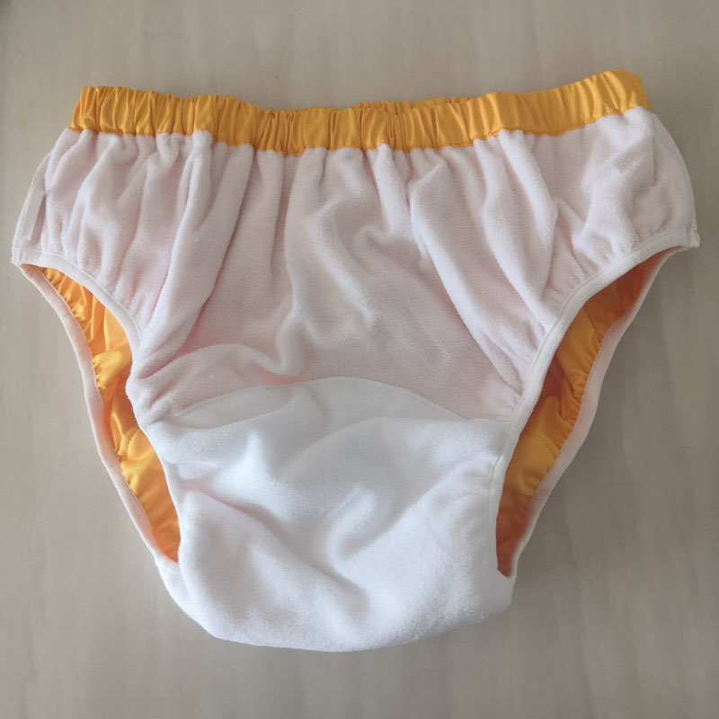 4 color choice waterproof Older children Adult cloth diaper cover Nappy nappies adult diaper pants XS S M L