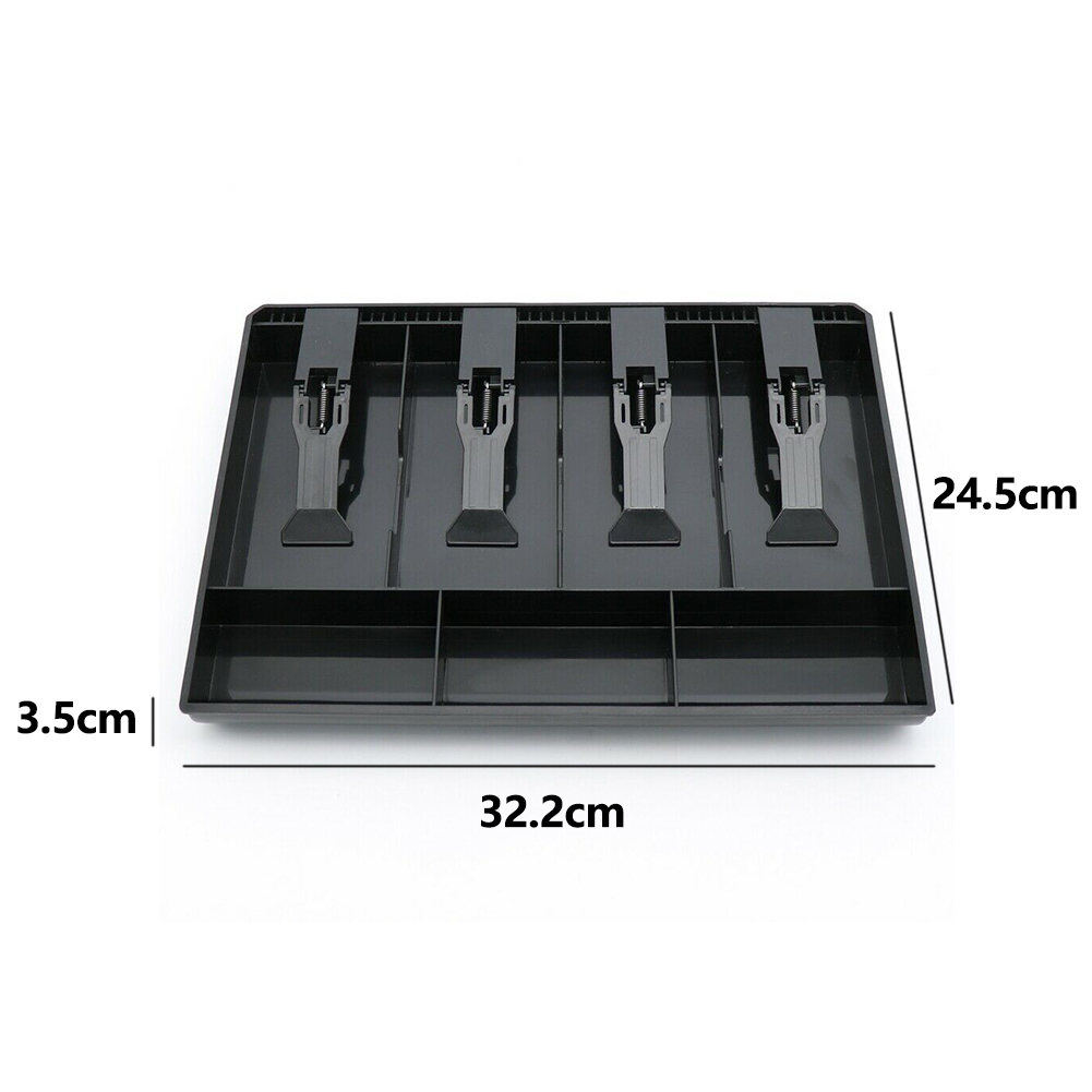 4 Grid Cashier Tray with Clip 4 Grid Cashier Tray with Clip