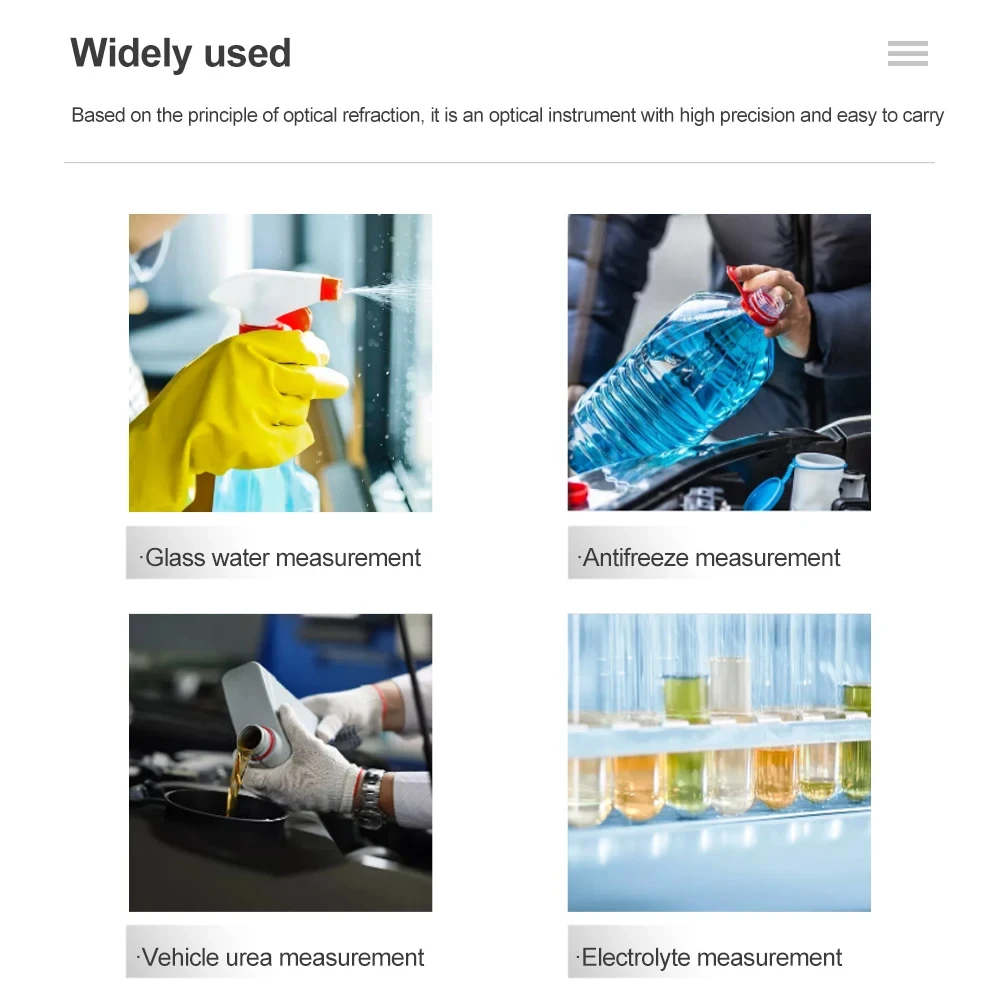 4 in 1 Car Automotive Antifreeze Refractometer EngineBattery Fluid Glycol Refractometro Glass Freezing Point Water 4 in 1 Car Automotive Antifreeze Refractometer EngineBattery Fluid Glycol Refractometro Glass Freezing Point Water